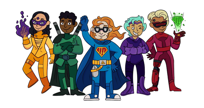Next Heroes — Helfer:innen-Team